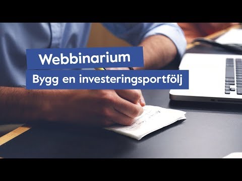 Så Bygger du en Investeringsportfölj [Webbinarium]