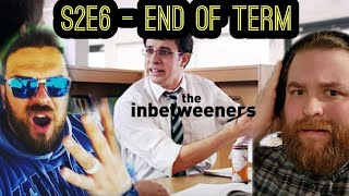 One CRAPPY Exam! Americans React &quot;The Inbetweeners - S2E6 - End Of Term&quot;