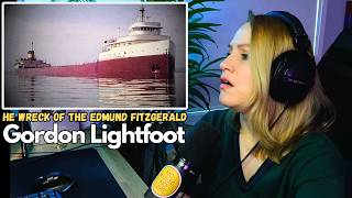 Heartbreaking First Time Reaction to Gordon Lightfoot - The Wreck of the Edmund Fitzgerald
