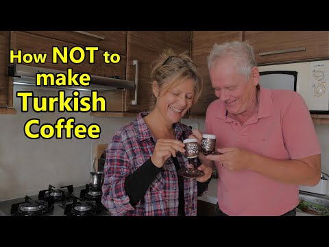 Making Turkish coffee can be fun!