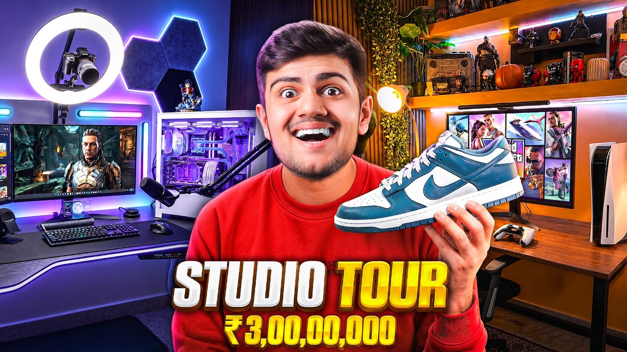 MY DREAM ₹30,000,000 STUDIO TOUR!