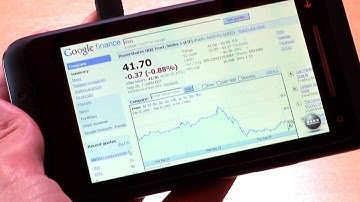 Flash in the Smartphone Browser - Demo on a Toshiba TG01 w/ Windows Mobile