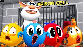 WE ESCAPED BOOBA'S PRISON RUN! OBBY roblox #chukpa #chicky #pingoobird #poyo screenshot 3