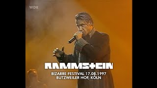 Rammstein, live 17.08.1997 @ Bizarre Festival, Cologne, Germany