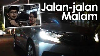Jalan jalan singkat I Keluar kota malam pake Honda Mobilio S Manual 2017