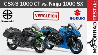 Suzuki GSXS 1000 GT vs. Kawasaki Ninja 1000 SX | Vergleich zweier aktueller SportTourer aus Japan