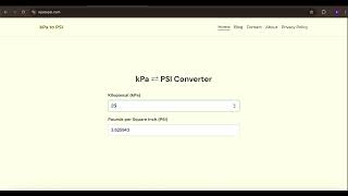 25 kPa to PSI Explained in Under 60 Seconds