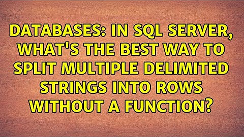In SQL Server, what