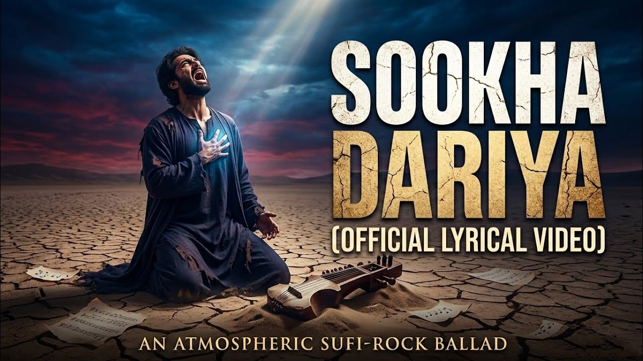 Sookha Dariya – Haunting Sufi Rock Ballad (Atmospheric Version) | Official Lyrical Video