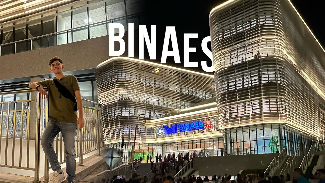 ASÍ ES LA NUEVA BIBLIOTECA DE EL SALVADOR “BINAES” 😱📚 - YouTube
