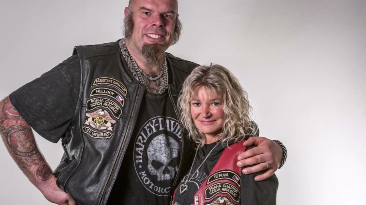 Tváře osobností HOG Chapter Praha   Faces of personalities H O G Chapter Prague