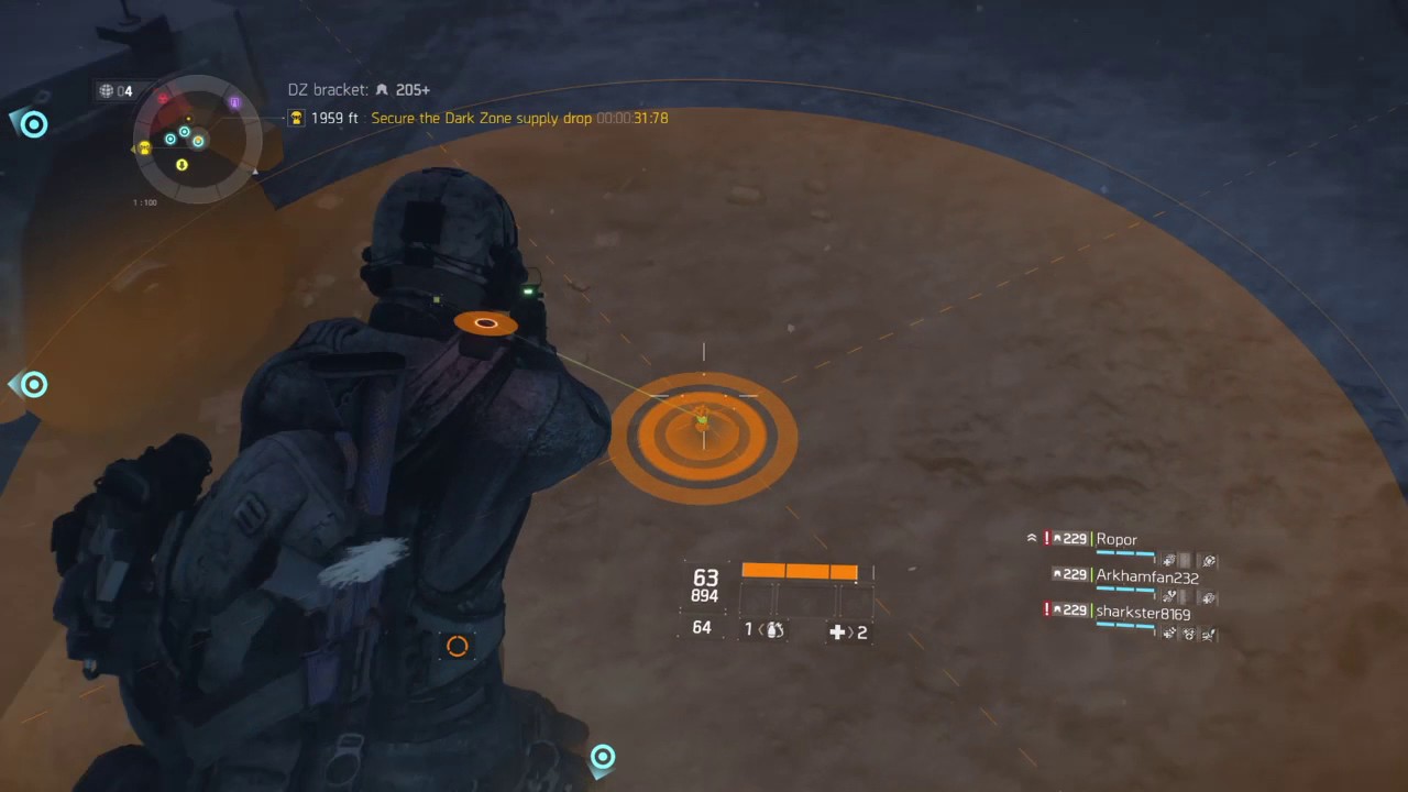 The Division ** How to Farm Hacks and Survive Man Hunt **