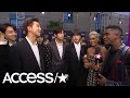 BTS Show Off Impressive Dance Moves & Talk Giving Back To Charity | Access