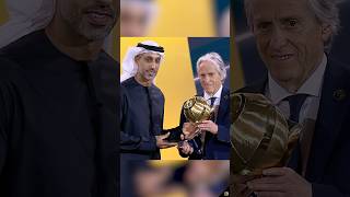 Jorge Jesus Of Al-Hilal Took Home The Best Middle East Coach Award At The Globe Soccer Awards