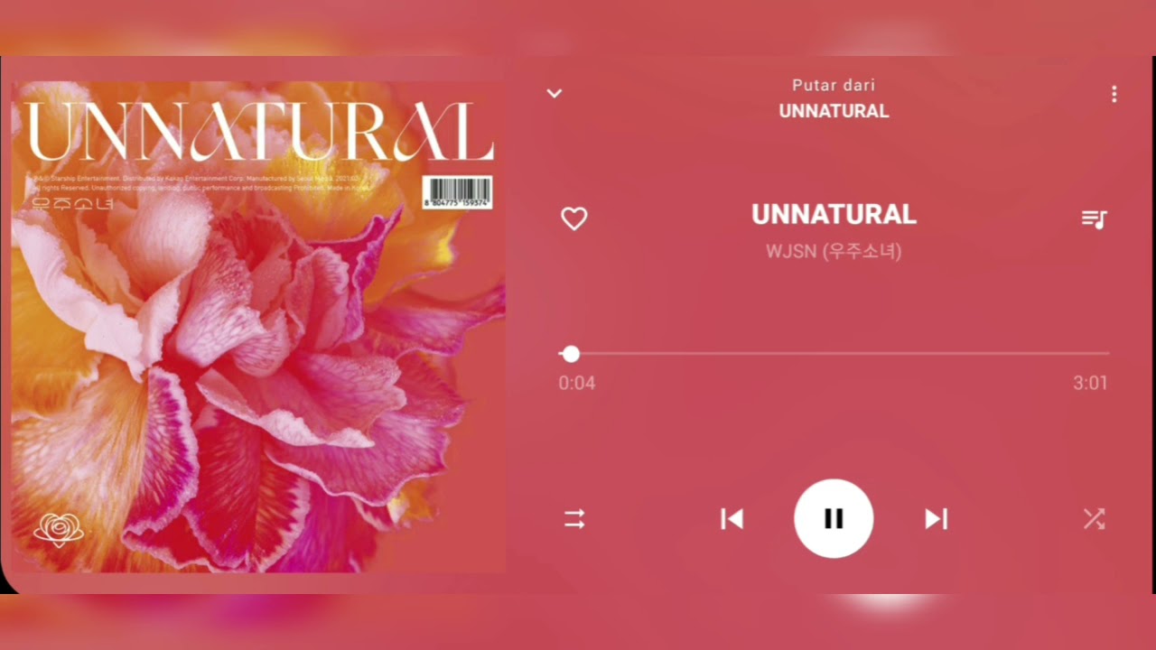 WJSN (우주소녀) – UNNATURAL [Audio]