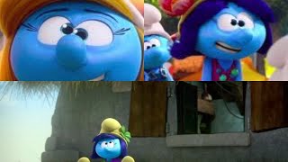 The Smurfs 2021 Smurfette, Storm & Blossom Rolling Their Eyes