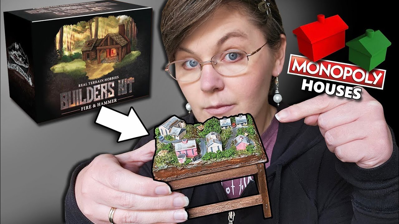 I made a TINY VILLAGE 🏡 Unboxing the Kit from 