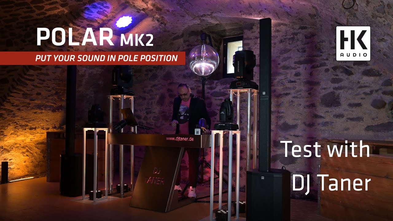 DJ Taner on the advantages of the new POLAR MK2  |  HK Audio
