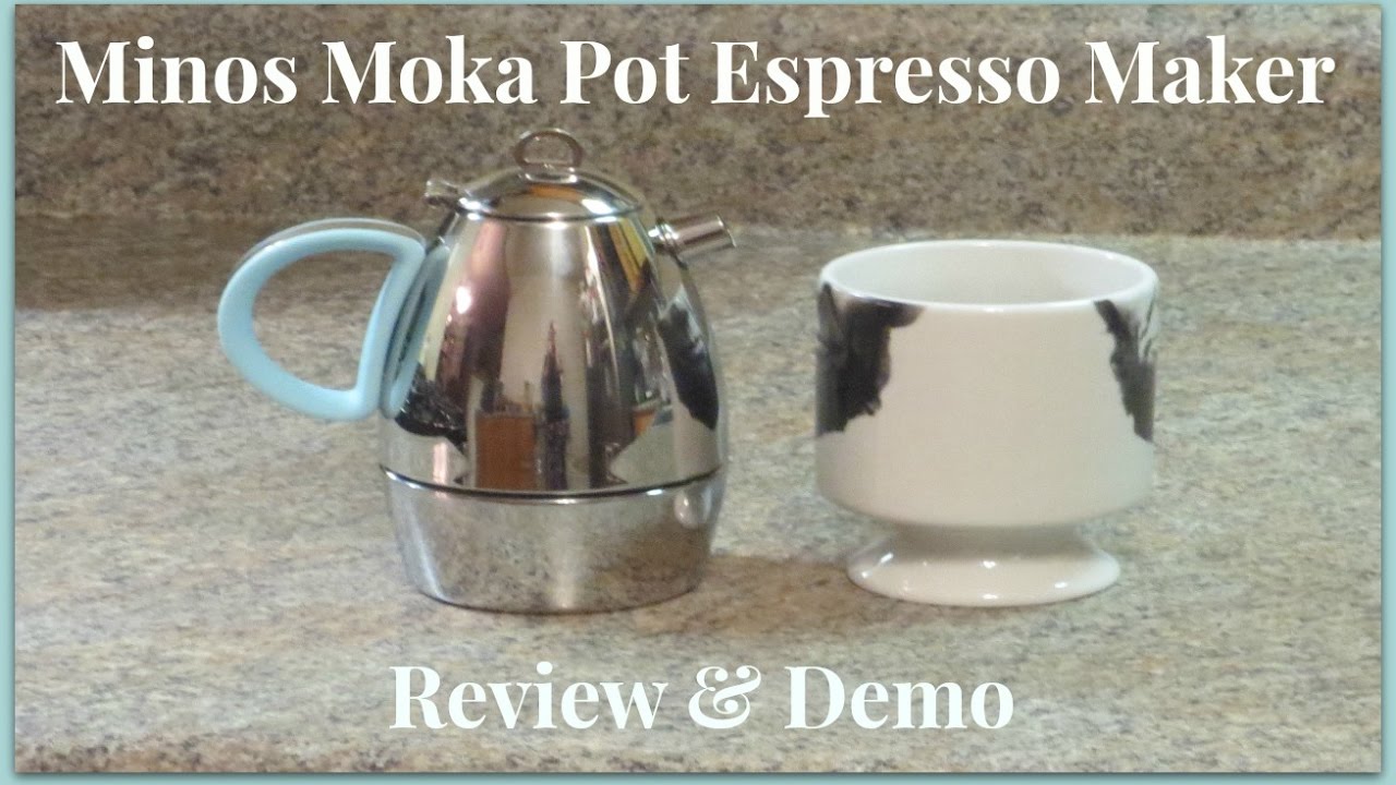 Minos Moka Pot Espresso Maker Review & Unboxing! YouTube