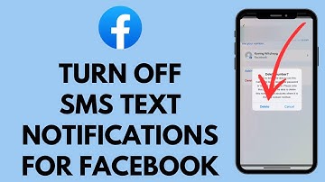 How To Turn Off SMS Text Notifications For Facebook (EASY!)