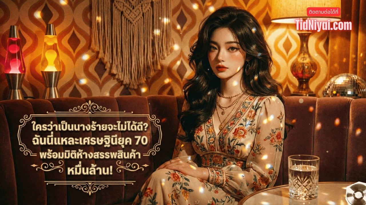 🏮ใครว่าเป็นนางร้ายจะไม่ได้ดี? ฉันนี่แหละเศรษฐินียุค 70 พร้อมมิติห้างสรรพสินค้าหมื่นล้าน!