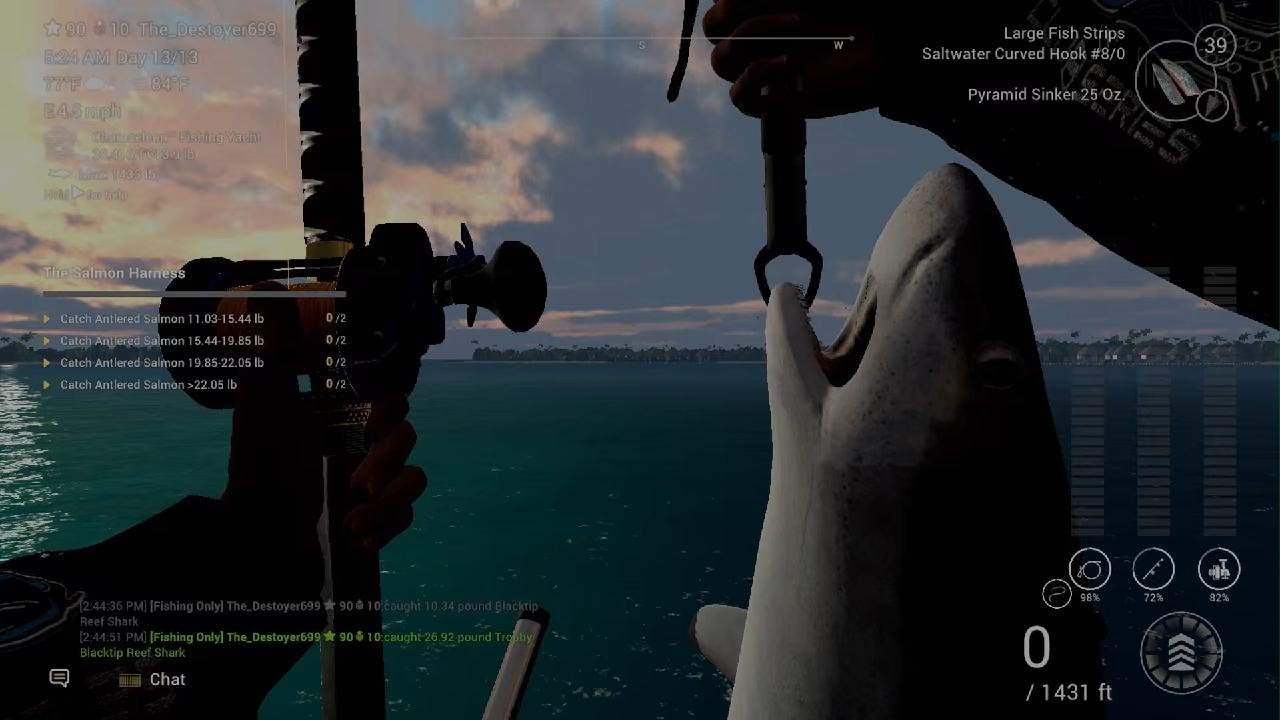 SHARK FISHING FOR THE FIRST TIME