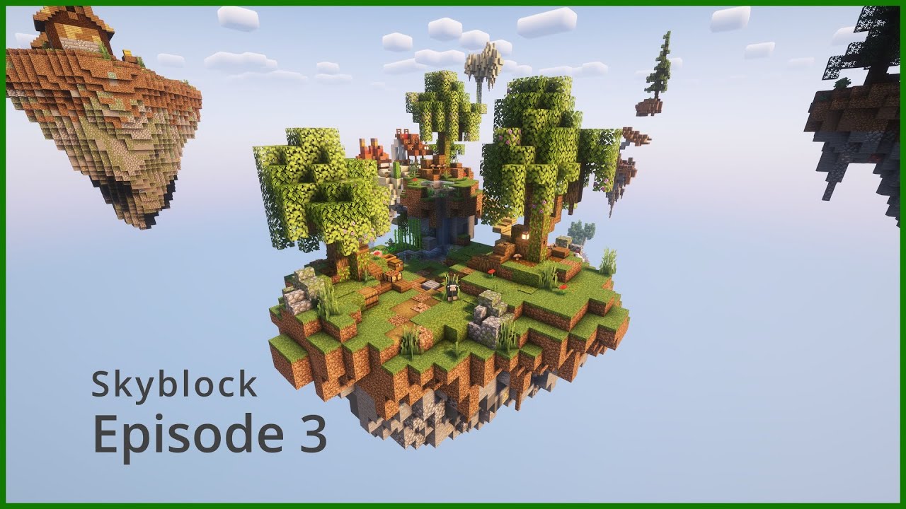 Lets play Skyblock - Ep 3 Farming Time - YouTube