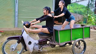 Download Lagu  They Built a Strange Vehicle from an Old Bike – The Test Ride Shocked Everyone #diy  #repairing MP3