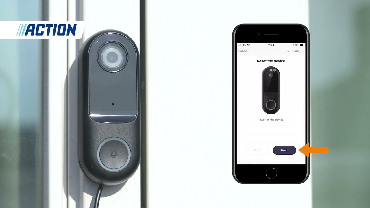 Installazione videocitofono LSC Smart Connect - Action