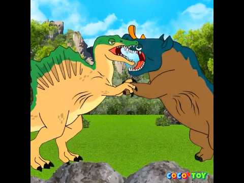 Right Before Throwing the <strong>Purple</strong> Water Balloon?! 🎈 #shorts ｜dinosaurs story｜CoCosToy