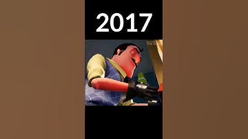 Evolution of Hello Neighbour 2017-2022 | #shorts #evolution #helloneighbor