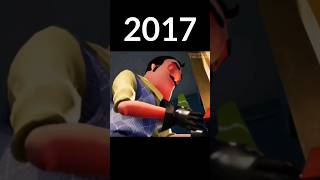 Evolution of Hello Neighbour 2017-2022 | #shorts #evolution #helloneighbor