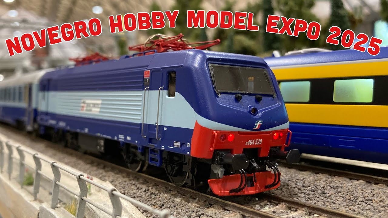 Gli stand e i plastici ferroviari di HOBBY MODEL EXPO 2025 a Novegro