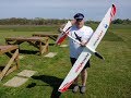 Ranger Pusher Glider 2000mm Volantex RC PNF Maiden flight