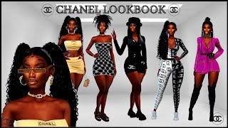DESIGNER | CHANEL LOOKBOOK (Part 2) | CC LINKS || SIMS 4
