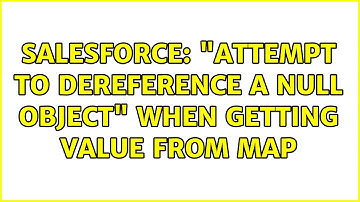 Salesforce: "Attempt to dereference a null object" when getting value from Map