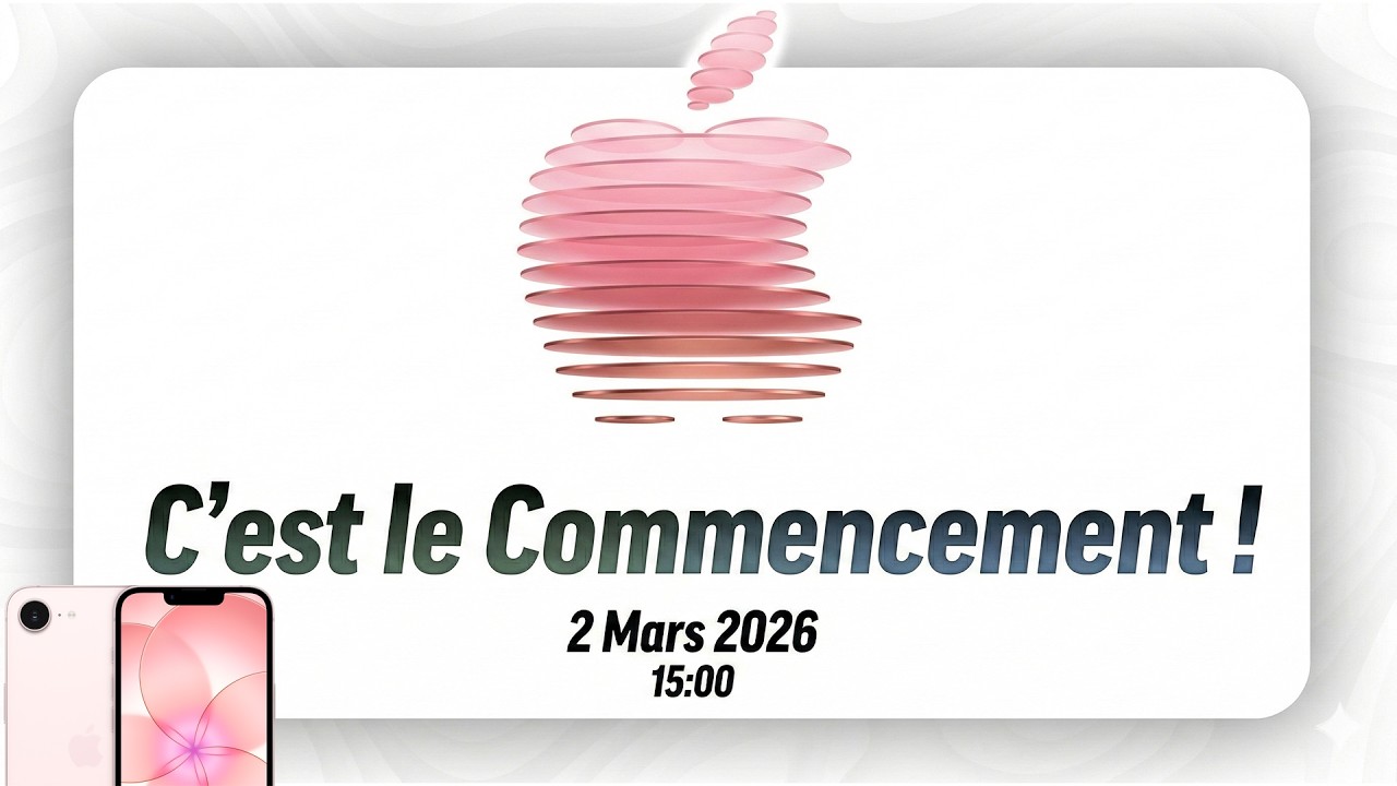 Apple commence la semaine très très fort avec 2 NOUVEAUX Produits !
