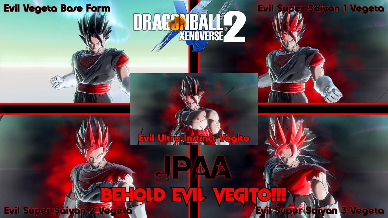 Dragon Ball Xenoverse 2 – Behold Evil Vegito Mod Gameplay | Timespace Tussle DLC Quest