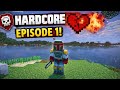 If I Die, It’s Over | Minecraft Hardcore EP. 1