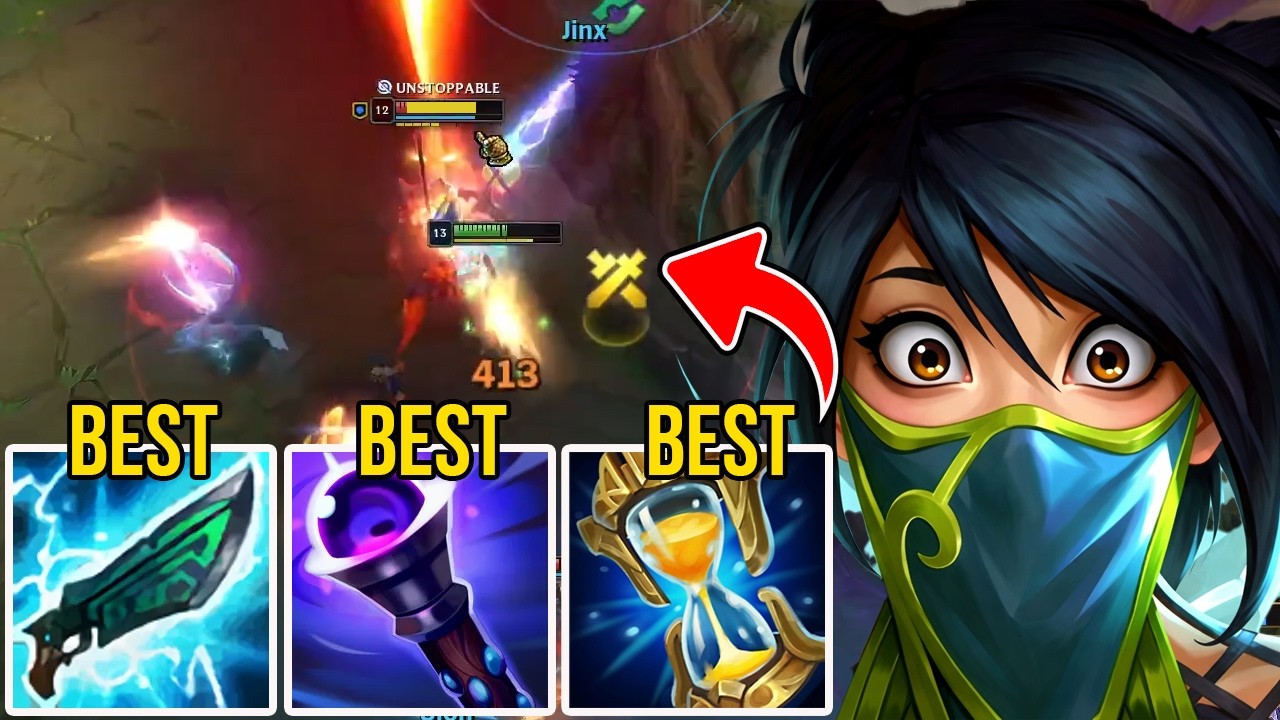 AKALI MID IS NOW ILLEGAL IN SEASON 16! (NEW BUILD) - 2026 Akali TOP Gameplay Guide