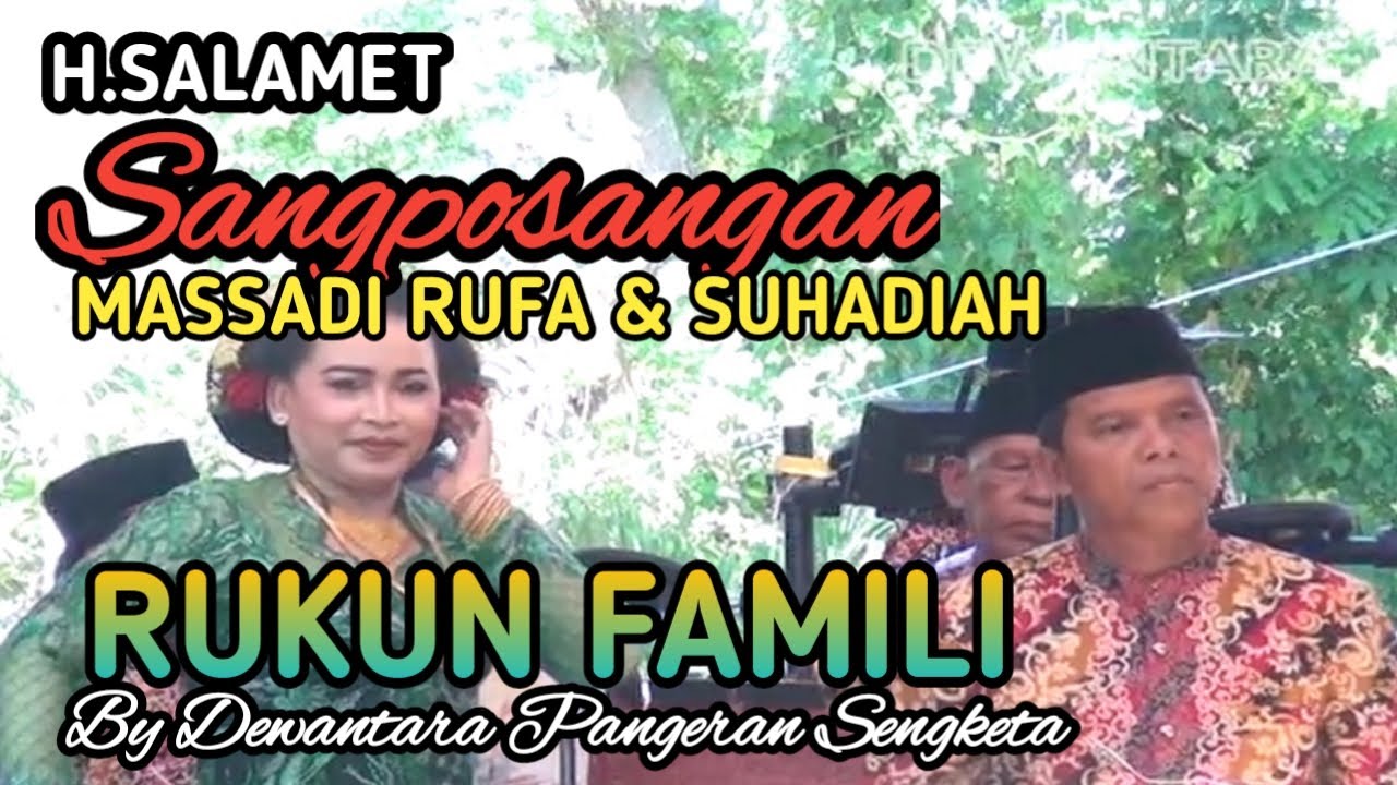 Sangposangan Massadi dan Suhadiah By Dewantara dan Rufa