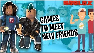 How To Make Friends On Roblox Top 10 Best Games To Meet Friends In Roblox Youtube - place to meet people in roblox