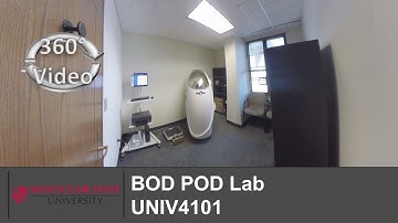 (360 Video) BOD POD Lab UNIV4101