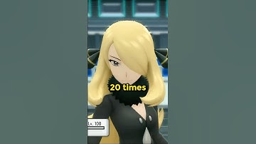 Rematch Cynthia 20 Times To Get THIS