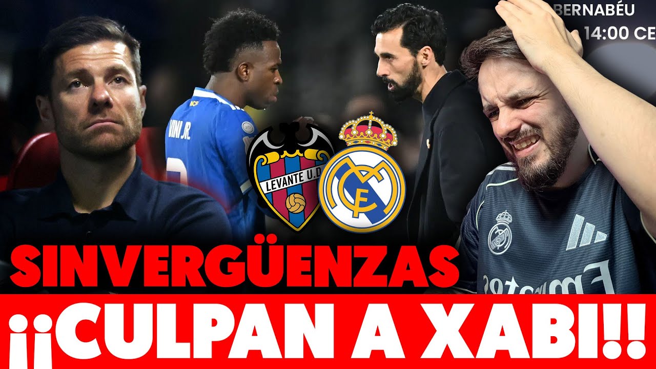 🤬¡ESTO ES DE SINVERGÜENZAS! CULPAN a XABI ALONSO del RIDÍCULO del MADRID en COPA · OJO al LEVANTE⚠️