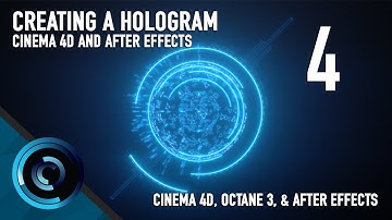 Creating a Hologram in Cinema 4D and After Effects - Part 4 Octane Render Settings