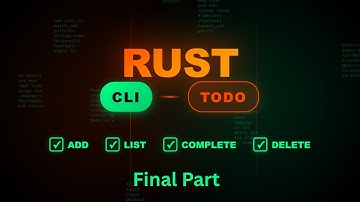Rust CLI To-Do App – Final Part | Update & Delete Tasks + Formatting