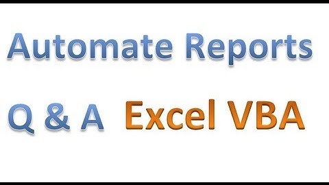 Automate Manual Filtering and Reporting - Eliminate Redundant Tasks with VBA 56 MINUTES