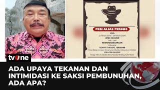 Eks Kabareskrim: Ada Upaya Tekanan dari Pihak Kuasa Hukum Para Pelaku ke Saksi | tvOne