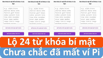 lộ cụm 24 từ khóa bí mật chưa chắc đã mất ví #investtv #pinetwork #vipinetwork #matkhau